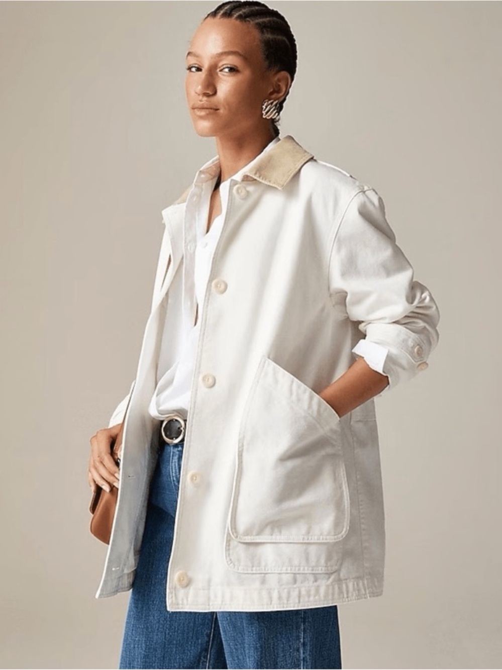 J. Crew Barn Jacket in Canvas